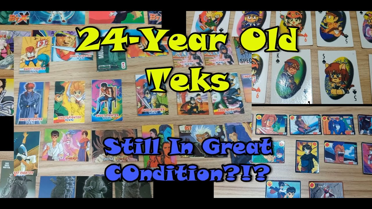 24-YEAR OLD TEKS??? REALLY?!? Batang 90's TEKS CARDS Part 1 (Ghost Fighter, B'tX at iba pa)