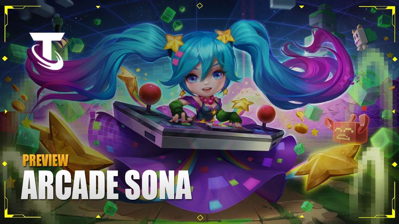 Arcade Sona Chibi Preview (Chinese Server) - Teamfight Tactics