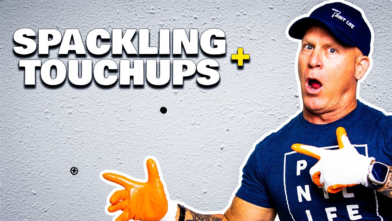 The ART of Touch Ups.  Master Painting and Spackling Touchups.
