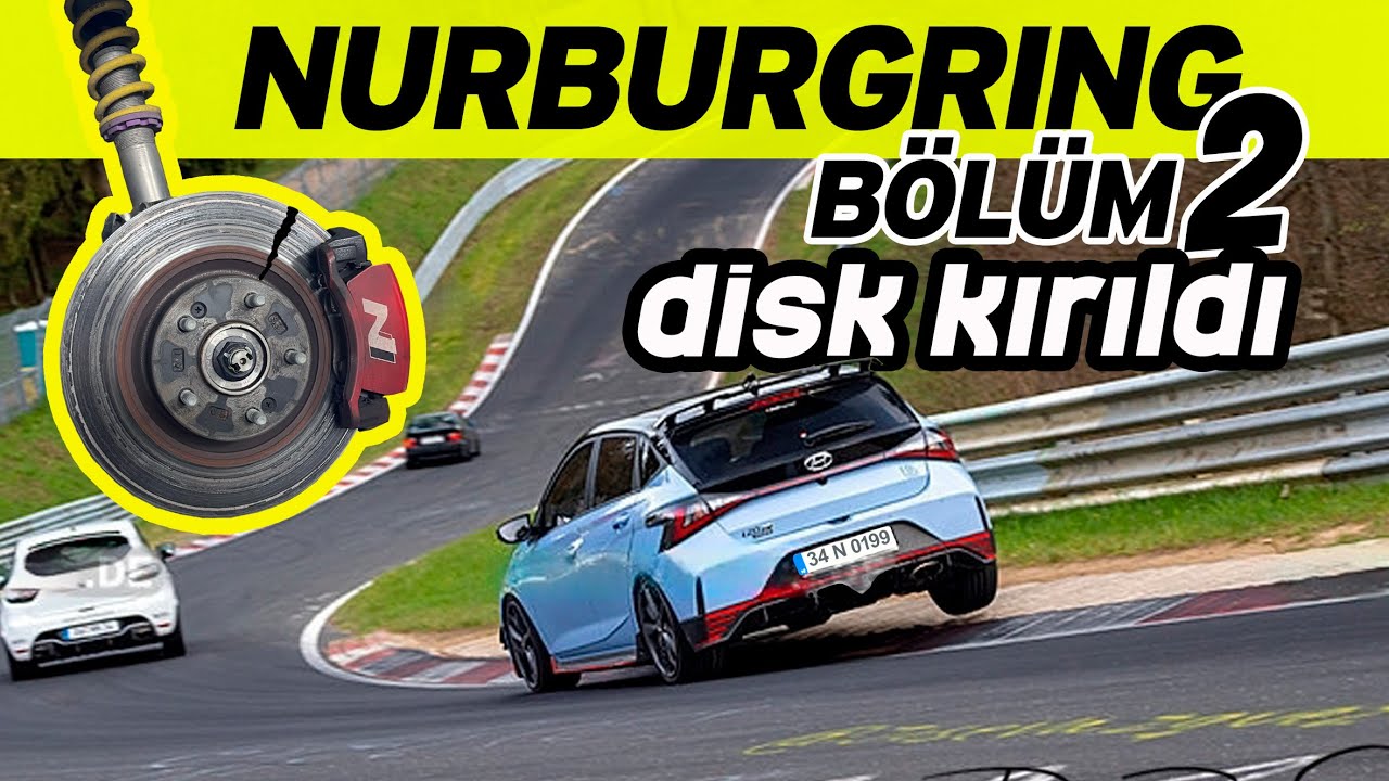 Nurburgring Bölüm 2 | Disk kırıldı | Porsche GT4 RS VLOG