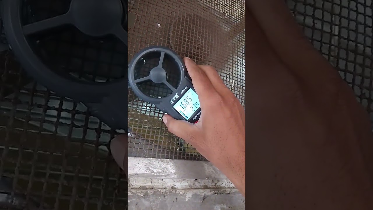 Exhaust CFM Video At Virar East Site.