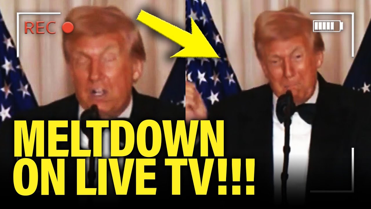 Trump LOSES IT at LATE NIGHT Event ON LIVE TV