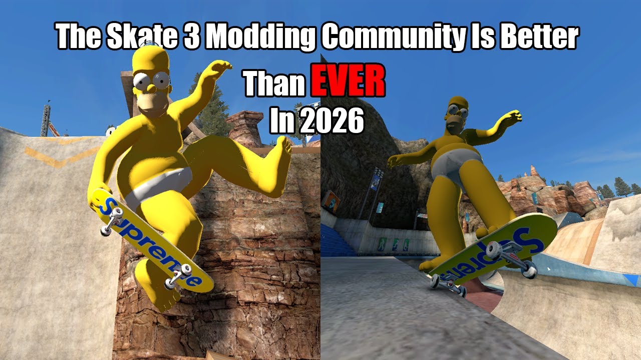 The Skate 3 Modding Community Is Better Than EVER In 2026!