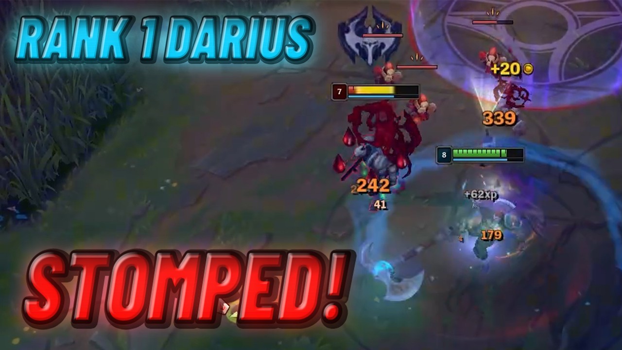 This is how you stomp Nasus as Darius by Rank 1 EUW
