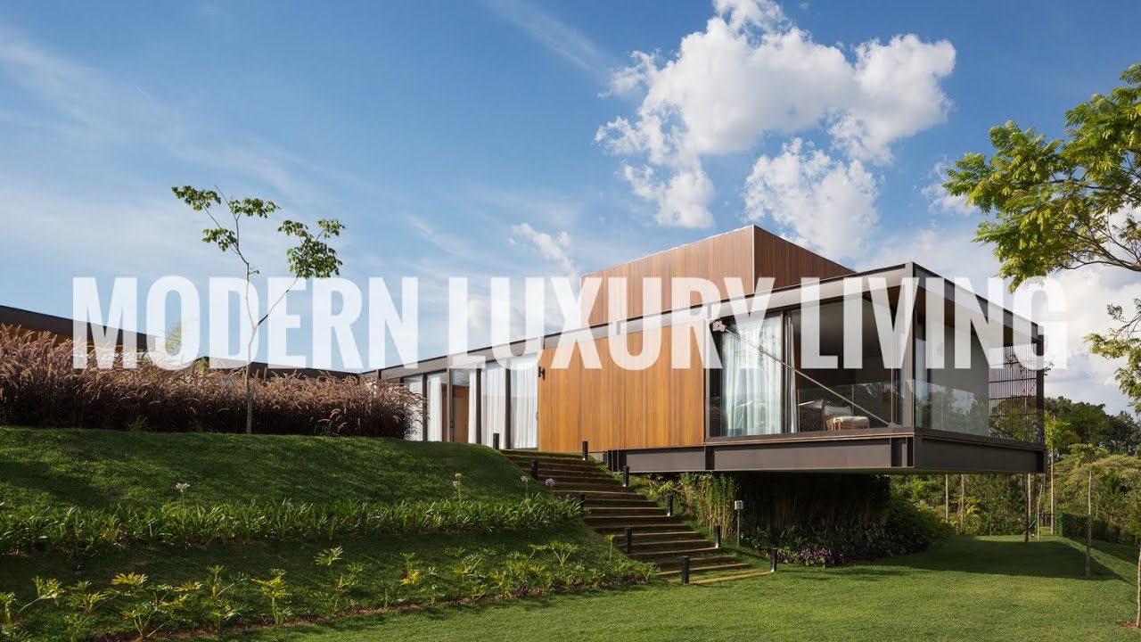 Modern Luxury Living: Tour a Stunning Home & Outdoor Oasis #Luxury 