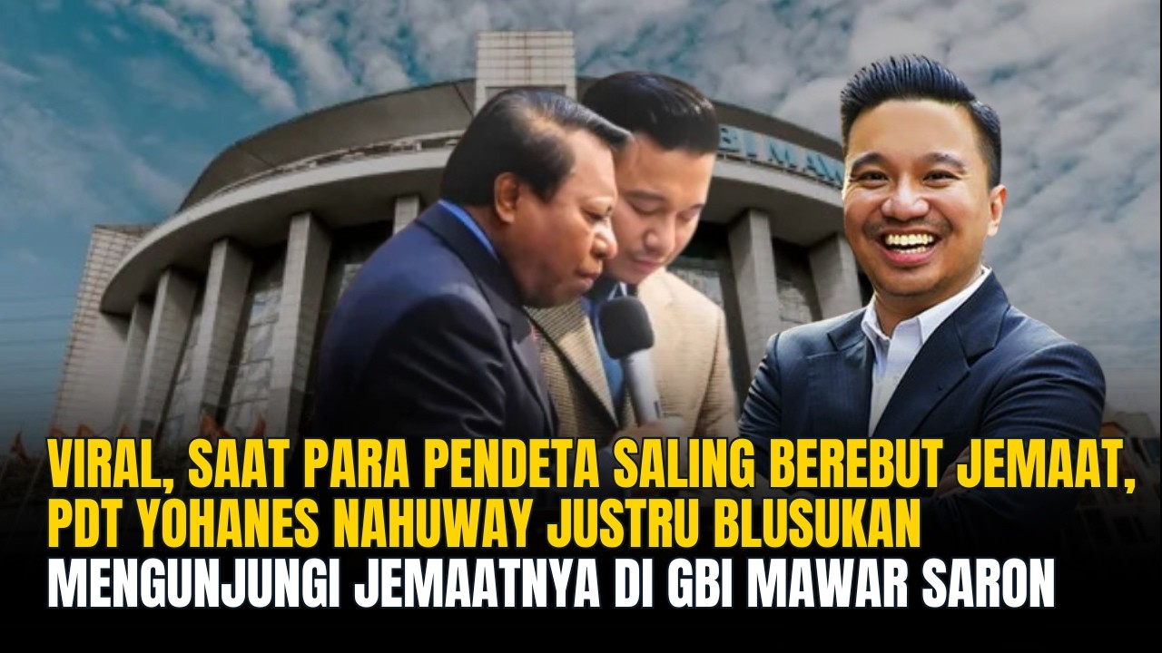 Viral, Saat Para Pendeta Saling Berebut Jemaat - Pdt Yohanes Nahuway Justru Blusukan Kunjungi Jemaat
