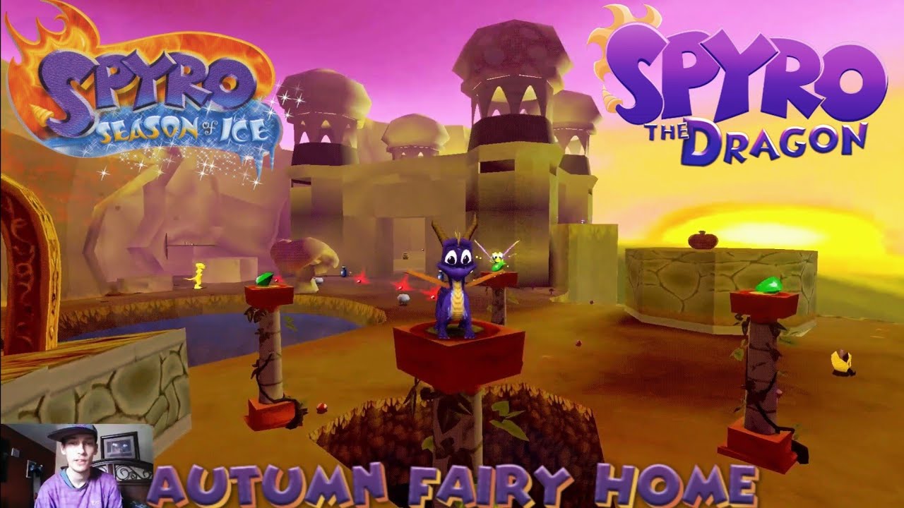 Spyro The Dragon: (Spaghetti) Custom Level: Autumn Fairy Home (Season Of Ice) By RedAndBlack64