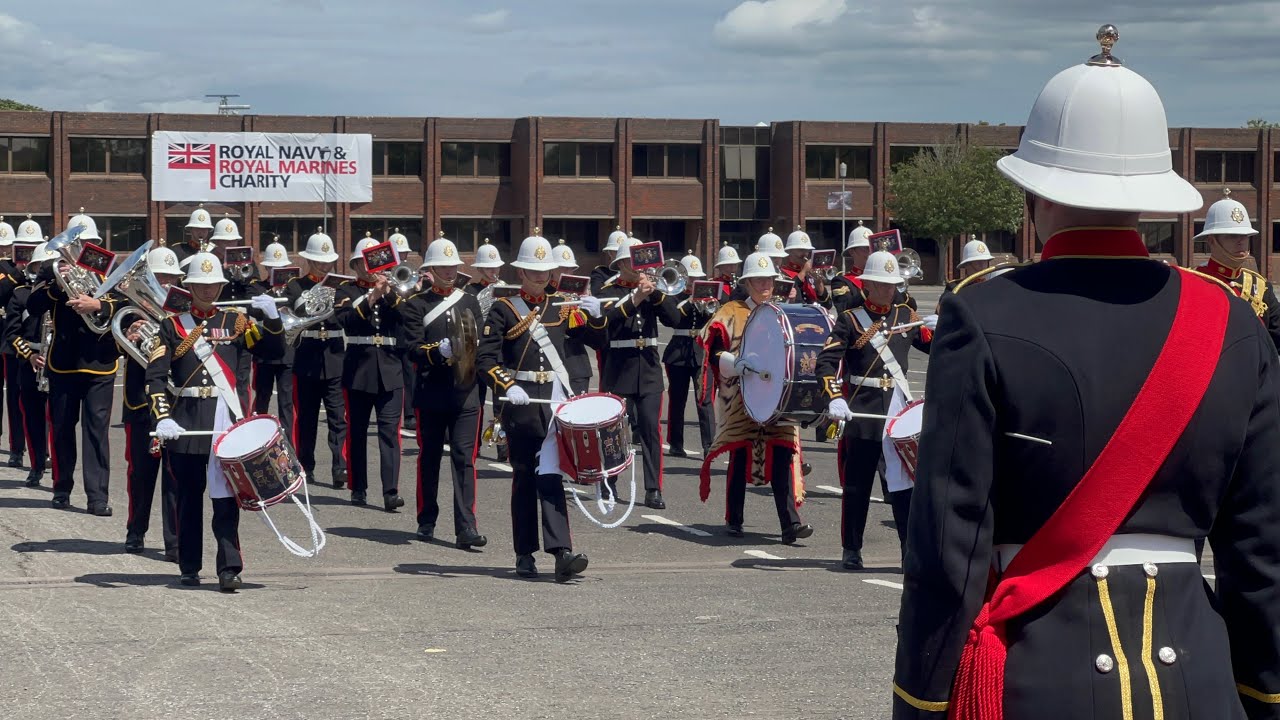 HMS Collingwood Open Day 2022 - The Band of HM Royal Marines