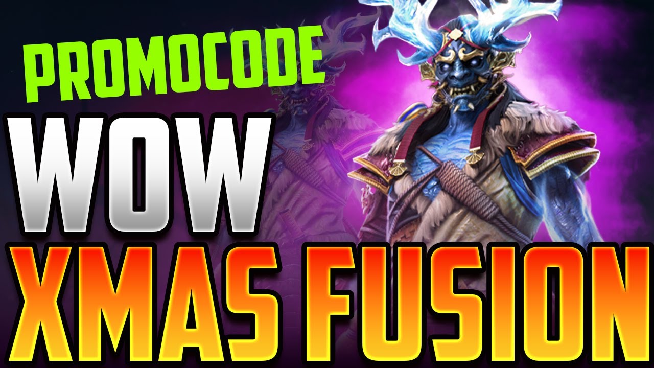 UNIQUE XMAS FUSION & PROMOCODES!  | Raid: Shadow Legends