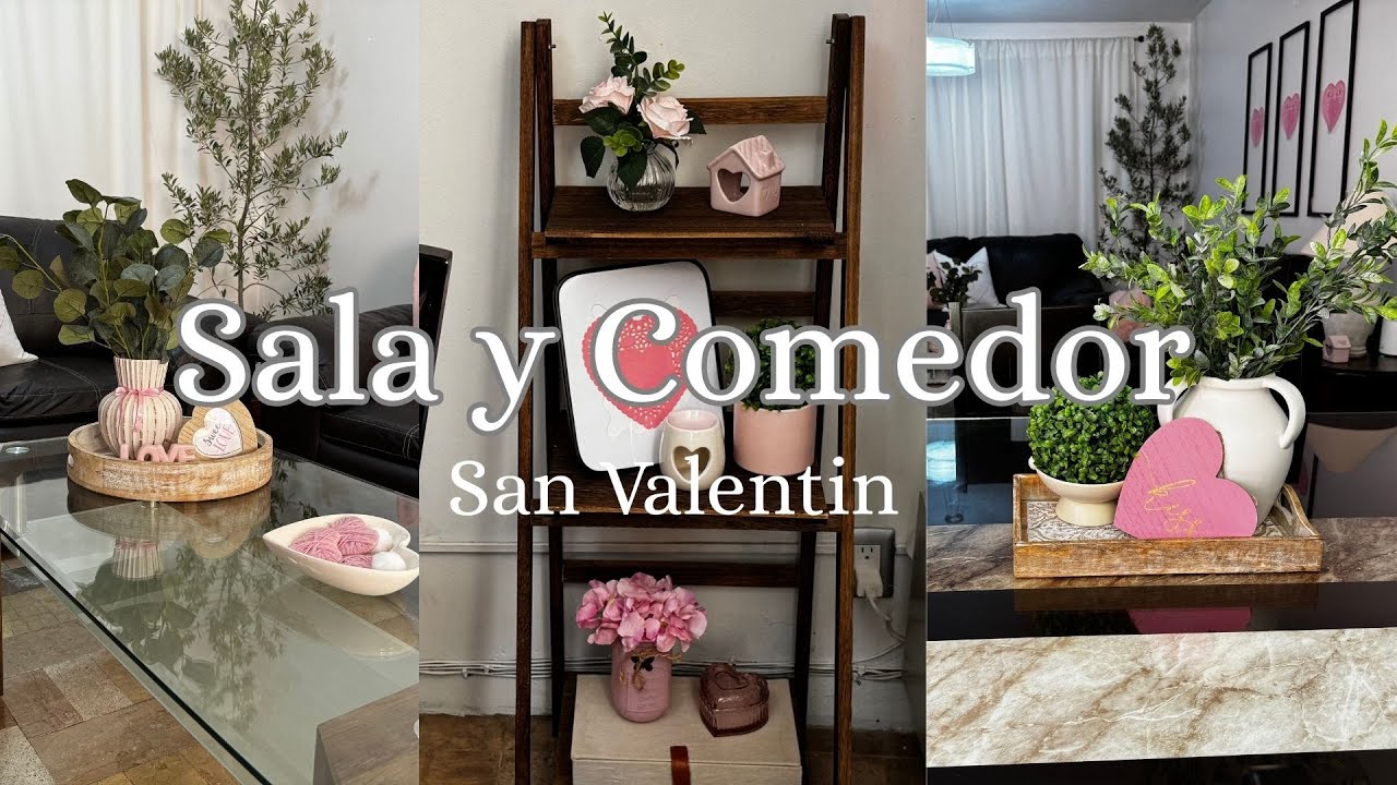 “Mi Sala y Comedor Listos para San Valentín ❤️ ¡Te Van a Encantar!”