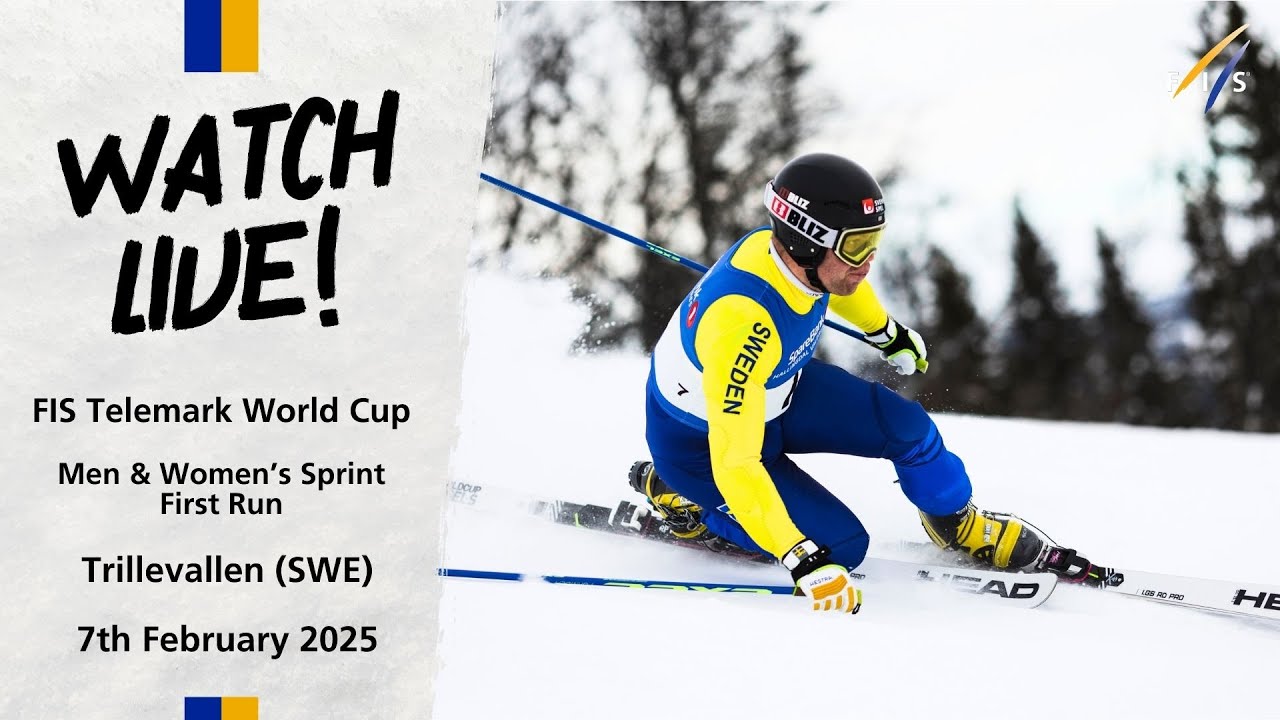 LIVE | Trillevallen (SWE) FIS Telemark World Cup Men and Women's Sprint Day 1 Run 1