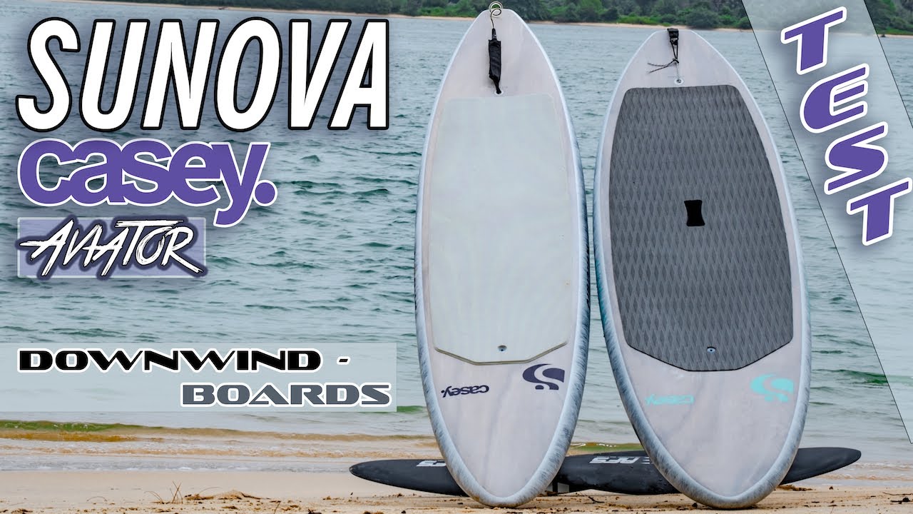 SUNOVA Casey Aviator Downwind Prone/Sup & Elite; Light Wind Wing Foiling Review