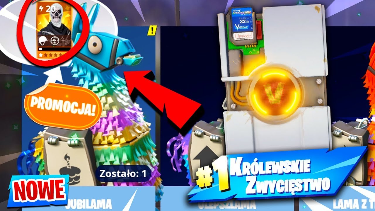 🧟 OTWIERAMY *LEGENDARNE* LAMY Z LOOTEM Z CAŁEGO ROKU! | Fortnite (Ratowanie Świata)