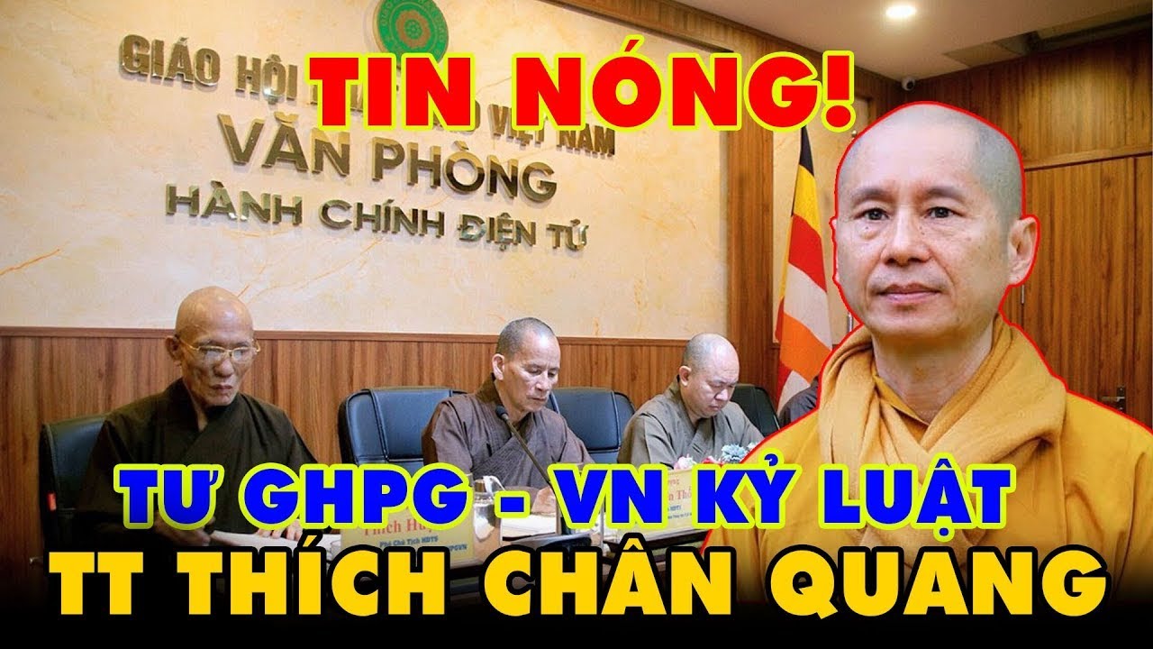 🔴Tin Nóng! Thầy THÍCH CHÂN QUANG Bị Cấm Thuyết Giảng 2 Năm Khi Động Chạm Tới Sư Minh tuệ