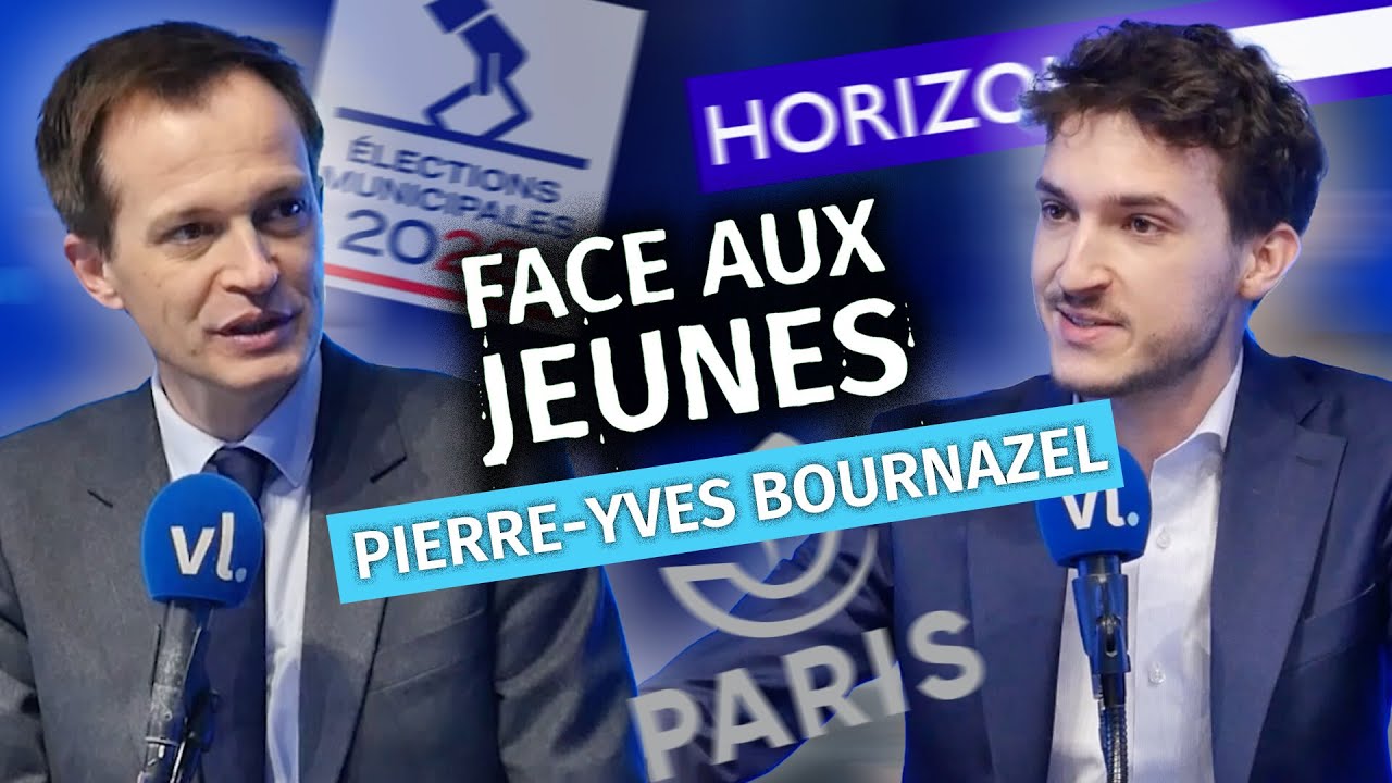 Quel PROJET pour PARIS ? PIERRE-YVES BOURNAZEL est FACE AUX JEUNES