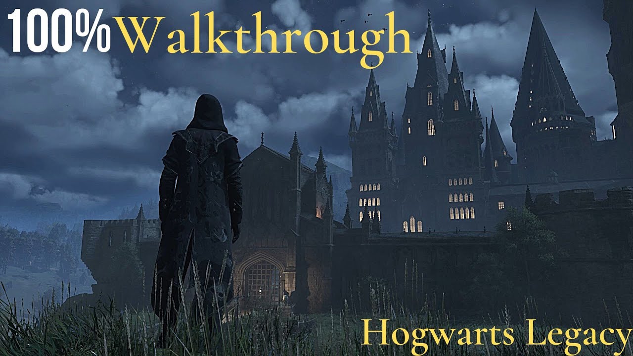 Hogwarts Legacy 100% Walkthrough & Guide (all items & trophies) part1 / ps5 gameplay