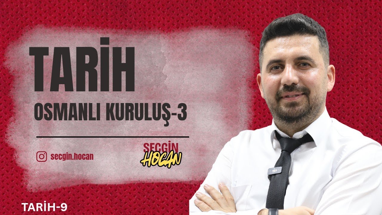 9) 2026 KPSS TARİH - Osmanlı Kuruluş-3