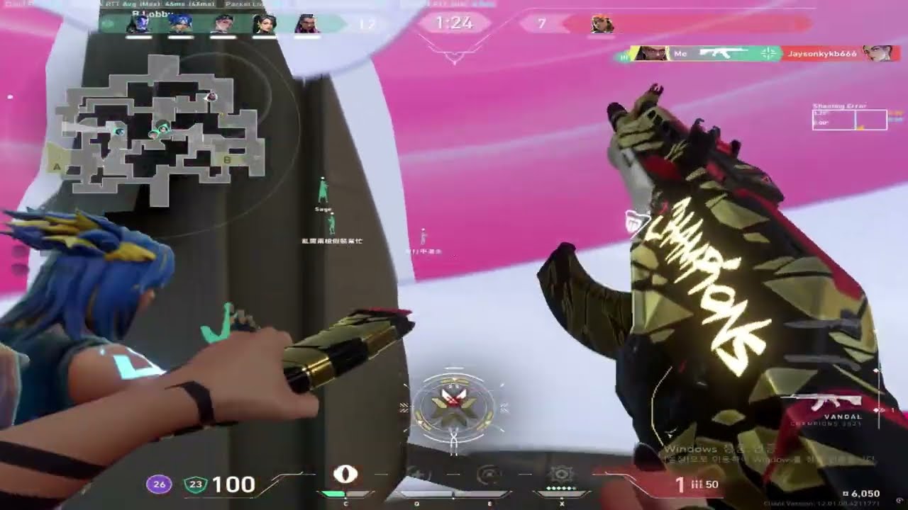 아시아서버 불멸 미소녀의 발로란트 매드무비