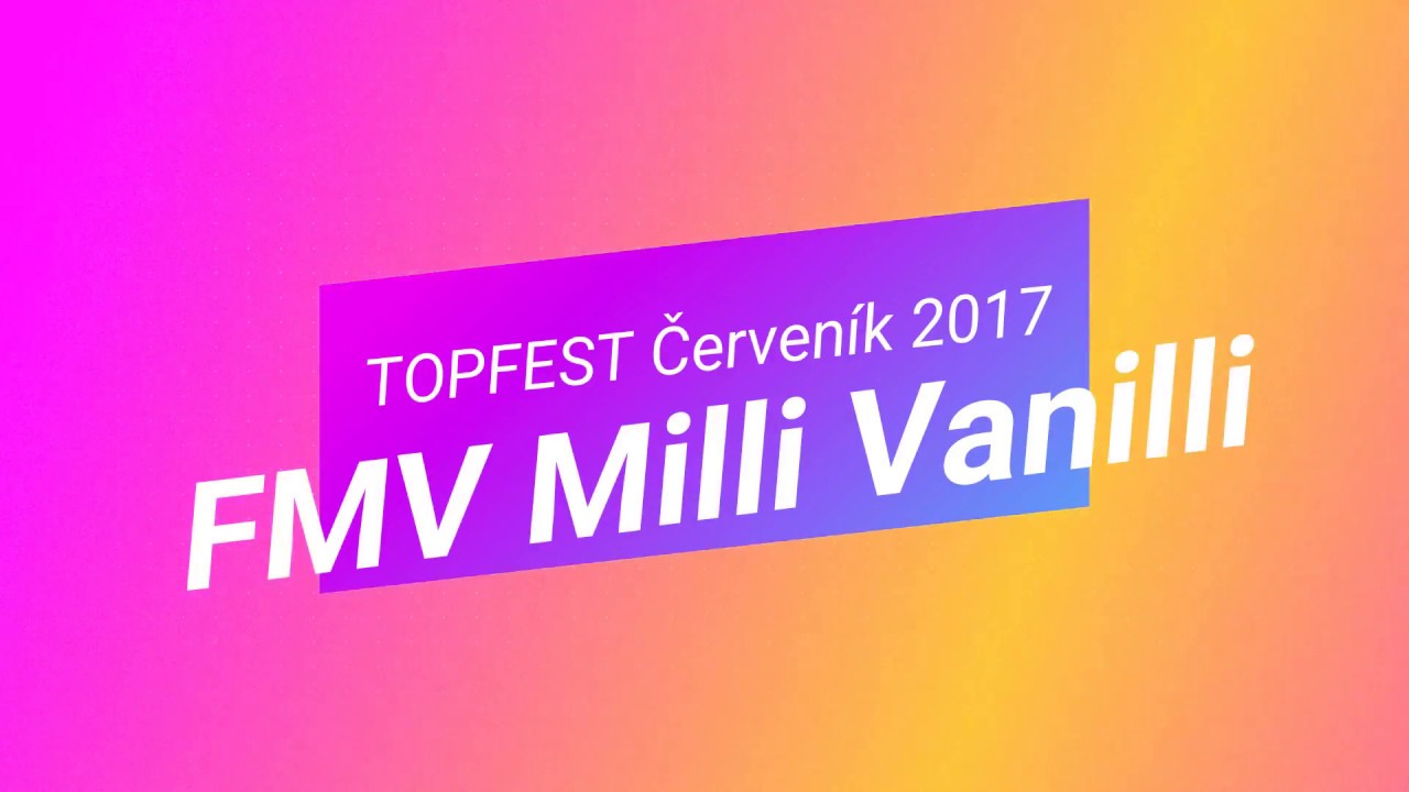 Fab Morvan (Milli Vanilli) Červen&iacute;k TopFest 2017