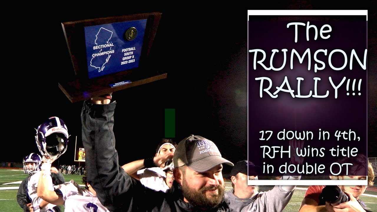 Rumson Fair Haven 34 Raritan 27 (2OT) | South Group 2 Final | RFH rallies from 17 down in 4th!!
