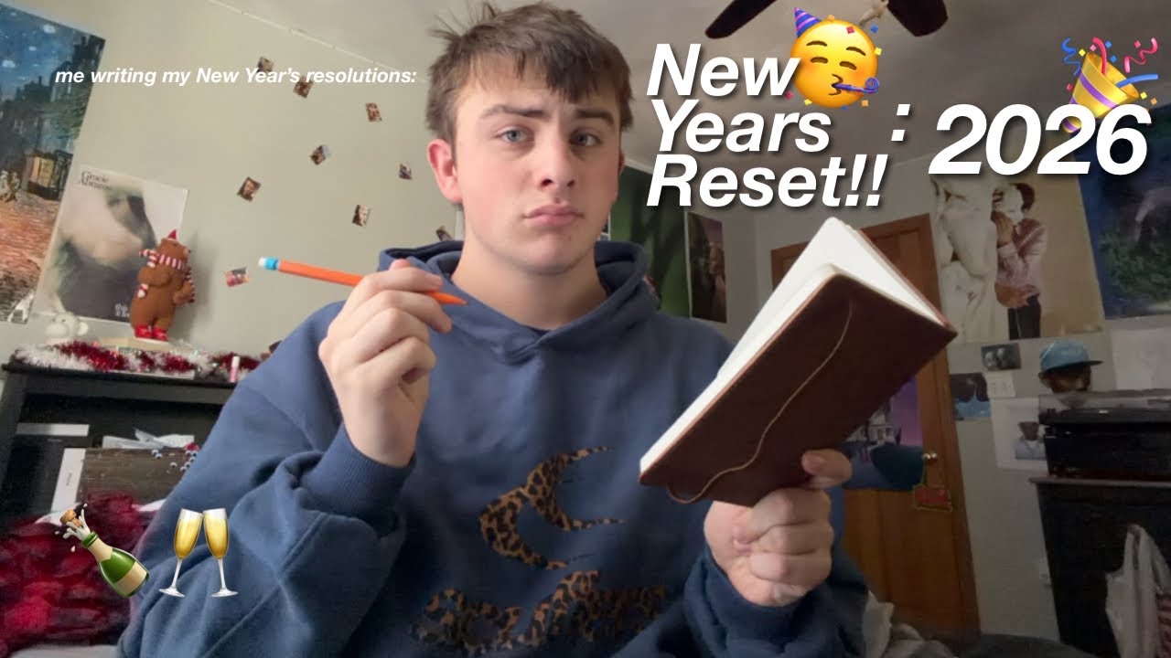 2026 new years reset! | laundry, goals for the year, stranger things finale | JP