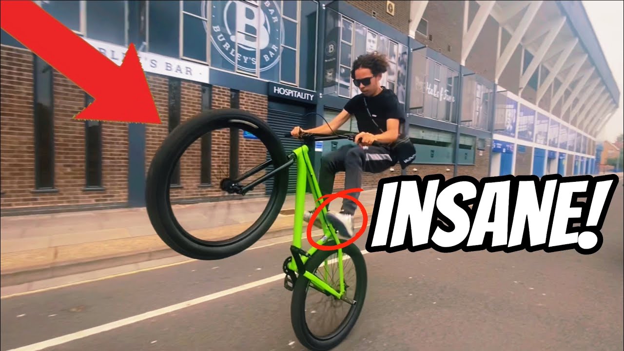 Wheelie Kid Goes CRAZY On The Streets!