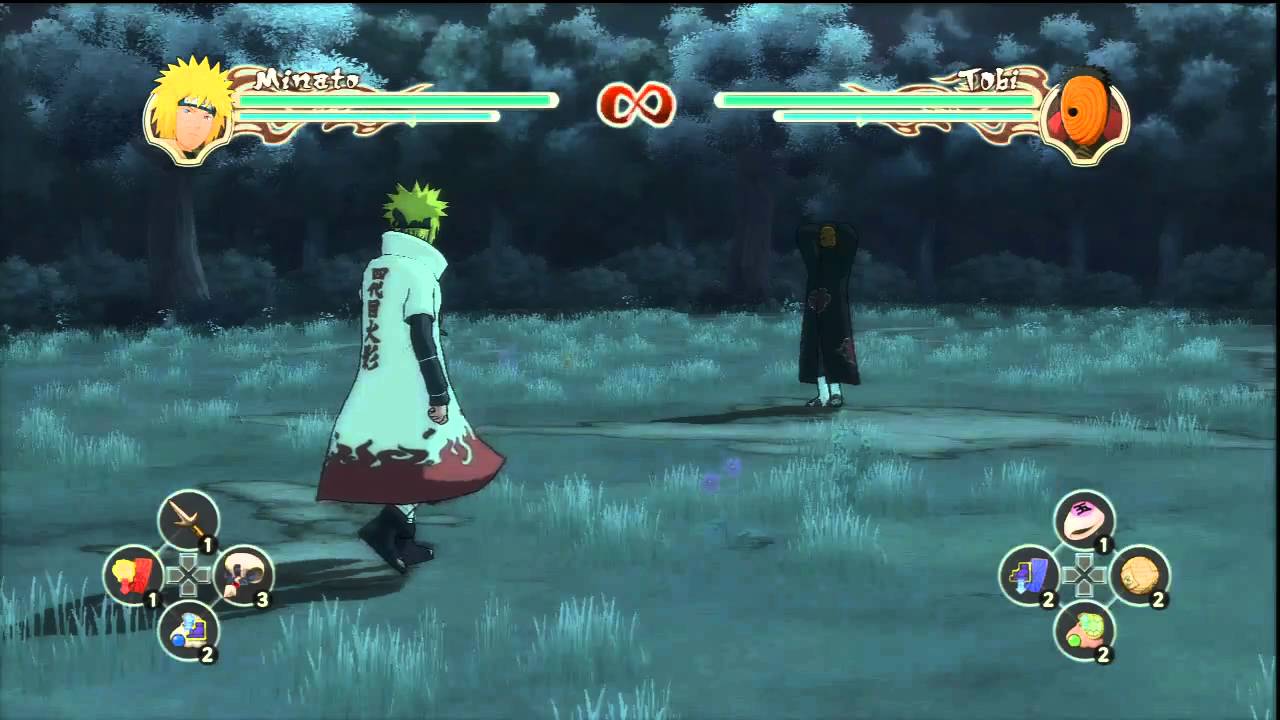 Ultimate Ninja Storm 2 Minato Moveset