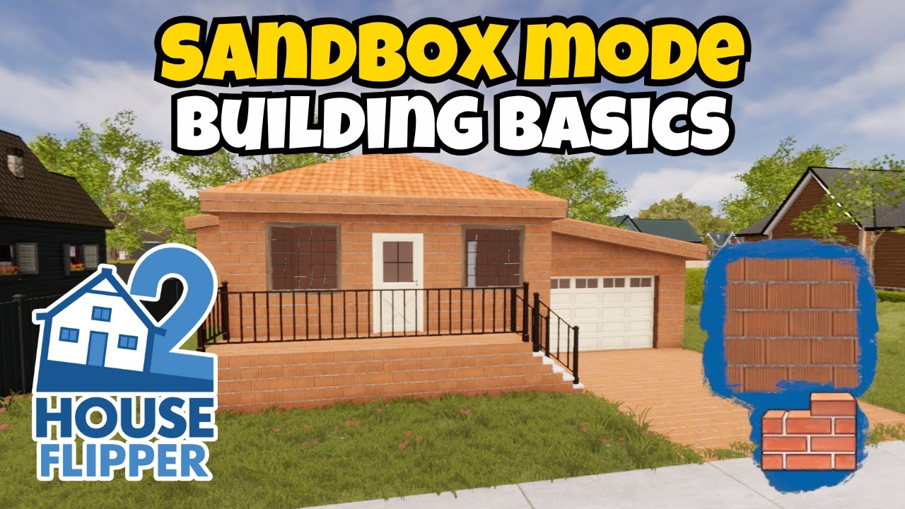 Making a basic starter home in House Flipper 2 Sandbox Mode | Part 1: The Shell