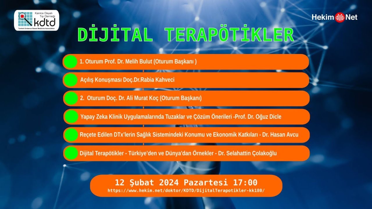 KDTD - Dijital Terapötikler