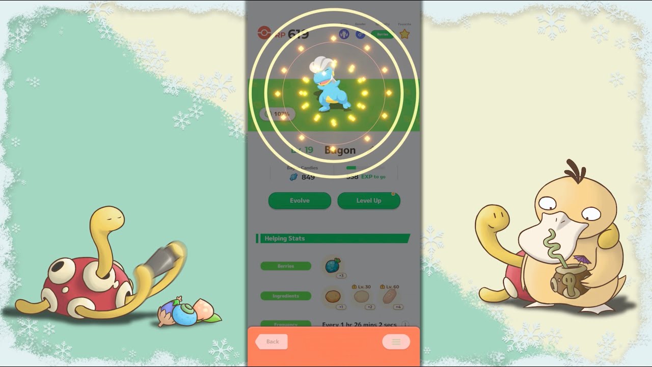 Pokémon Sleep - Super Skill Week Day 01 - Uncharted Waters