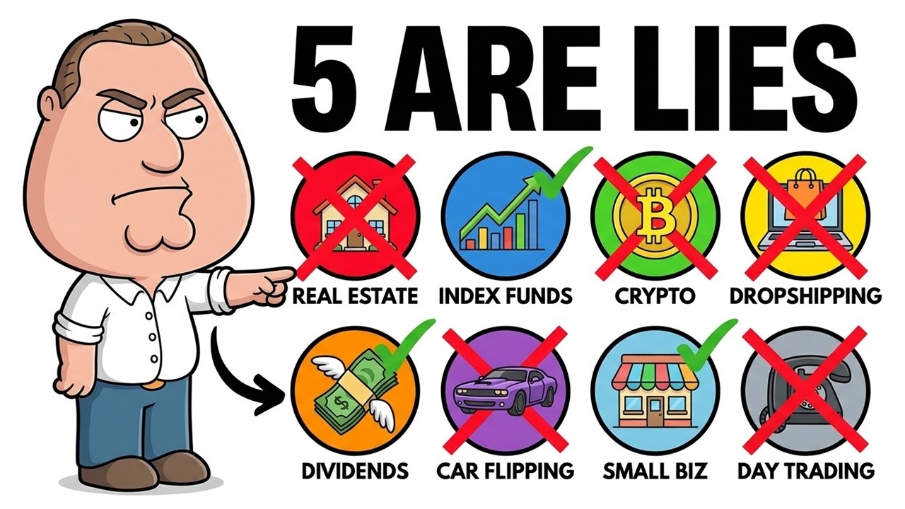 I Investigated 8 Ways to Build Wealth (Only 3 Actually Work)
