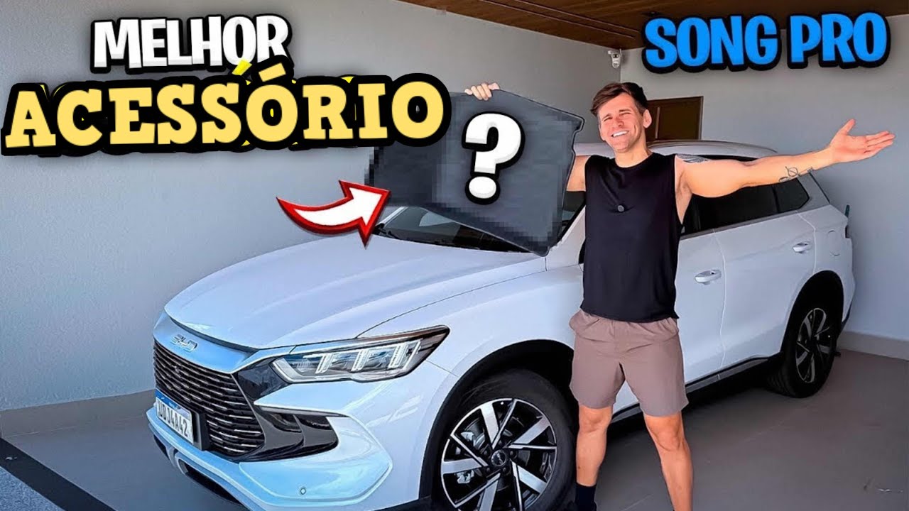 Esse é o MELHOR ACESSÓRIO que coloquei em meu BYD Song Pró! 