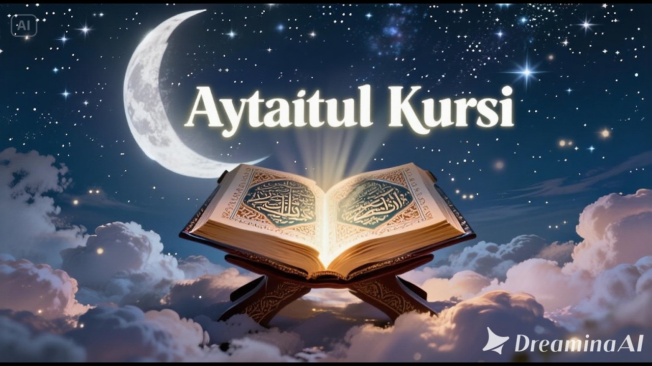 AYATUL KURSI BEAUTIFUL RECITATION PROTECTS YOU FROM EVERY DIFFICULTY | PRESENTED BY QURANIC SERENITY
