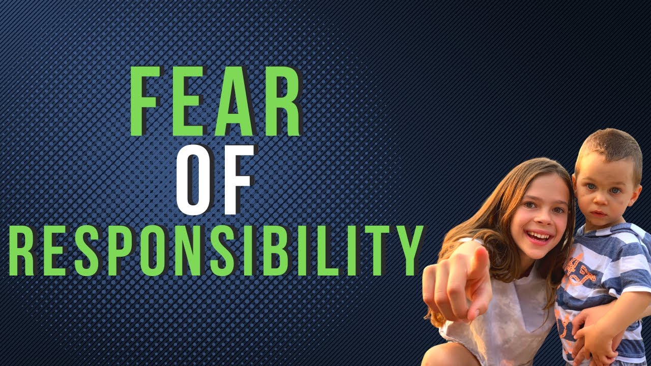 FEAR OF RESPONSIBILITY, REASON YOU CANNOT MAKE DECISION OR TAKE ACTION, THE CAUSE OF INDECISIVENESS.