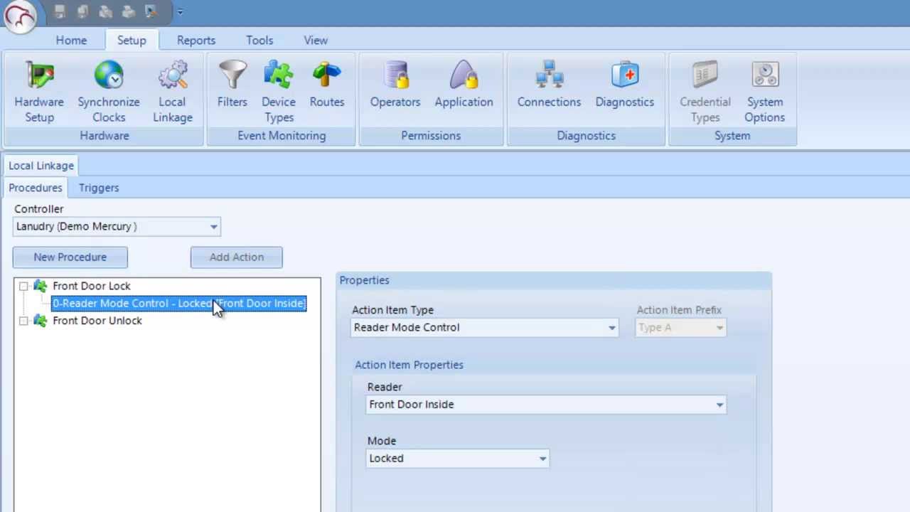 Keri Systems Door Toggle Configuration