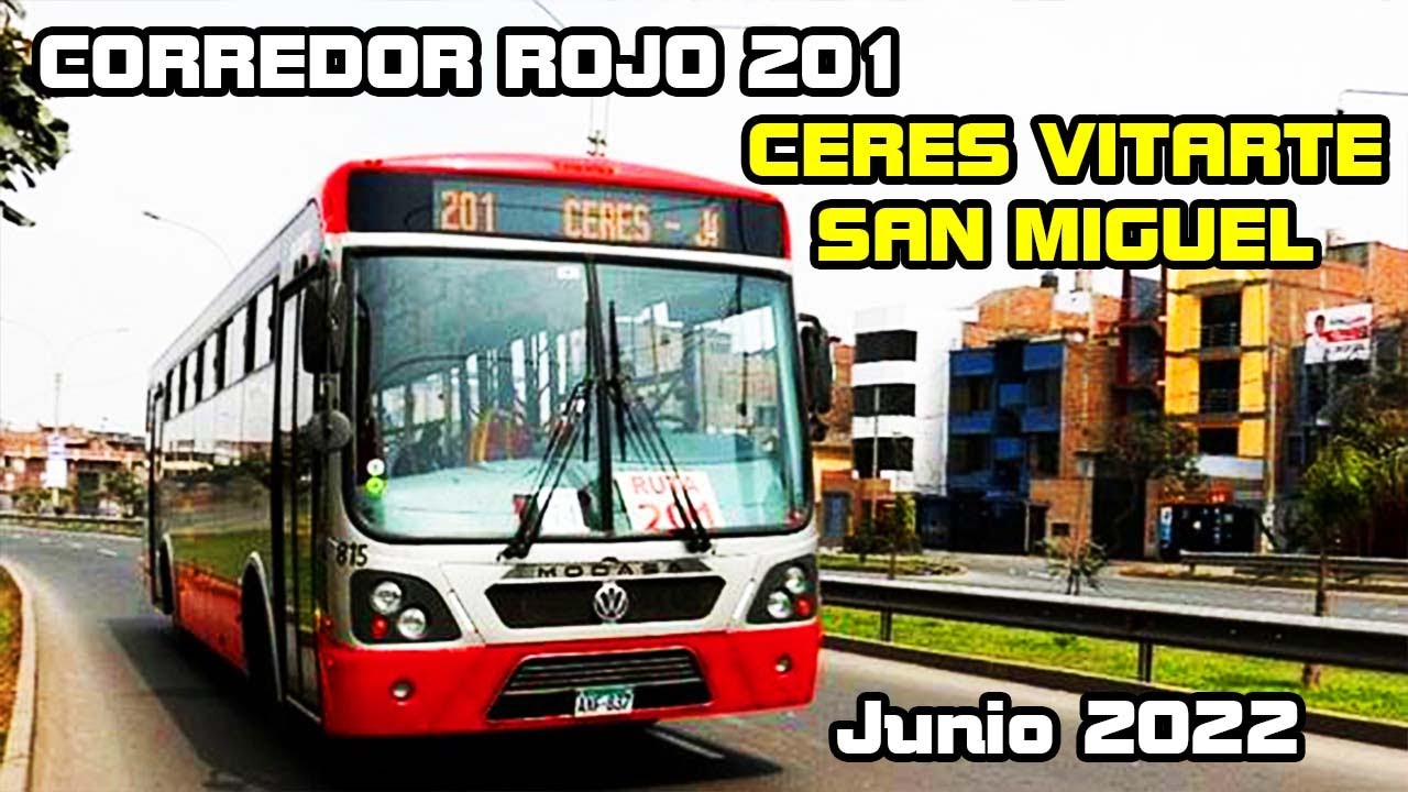 CORREDOR ROJO 201 | CERES VITARTE - AV FAUCETT SAN MIGUEL LIMA PERU 2022