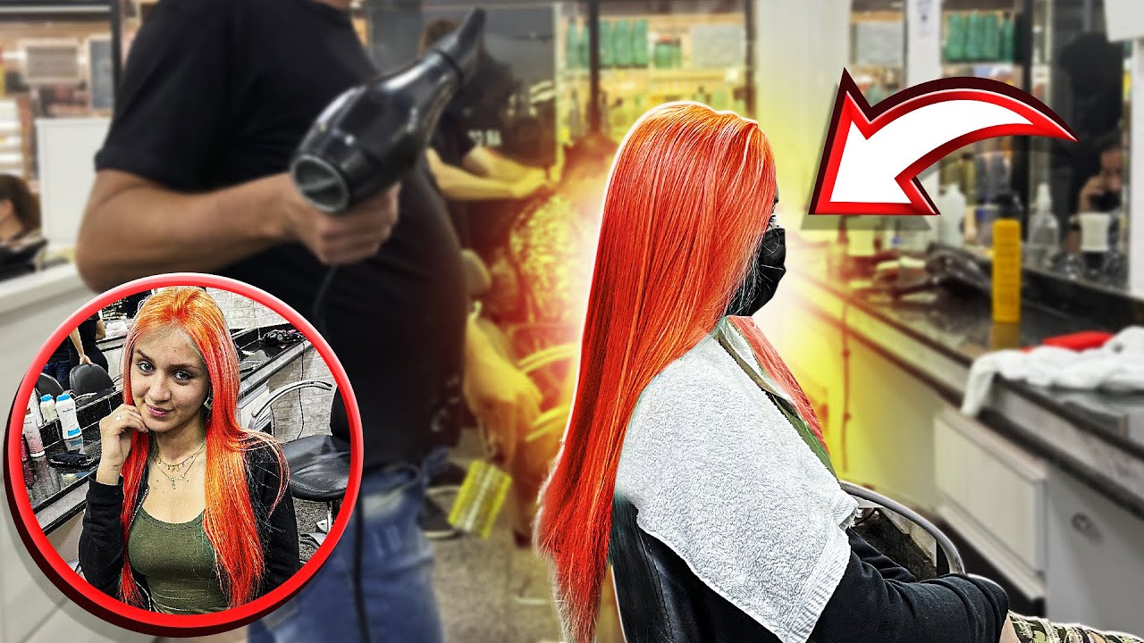 A LAYNNE FOI NO CABELEIREIRO E MUDOU A COR DO CABELO!! *NÃO GOSTEI*
