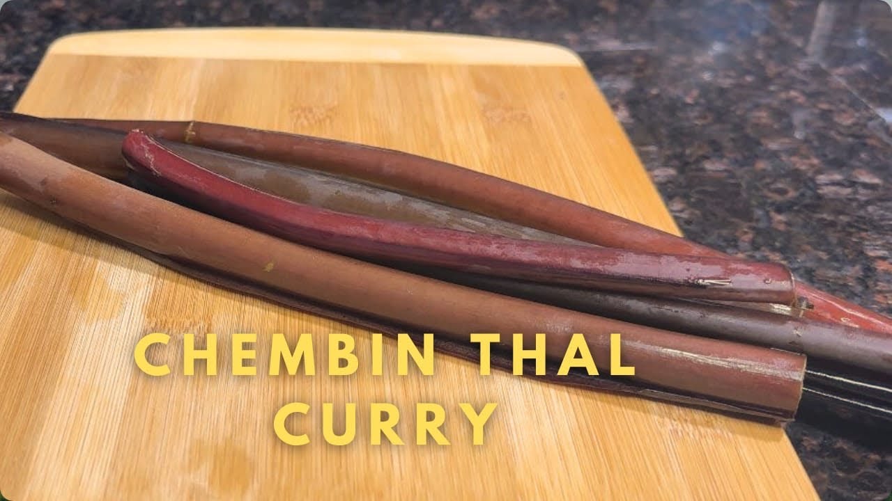Chembin Thaal Curry|ചേമ്പിൻ താൾ കറി|Nadan Recipe|Malayalam|Taste and Cuisine by Saranya