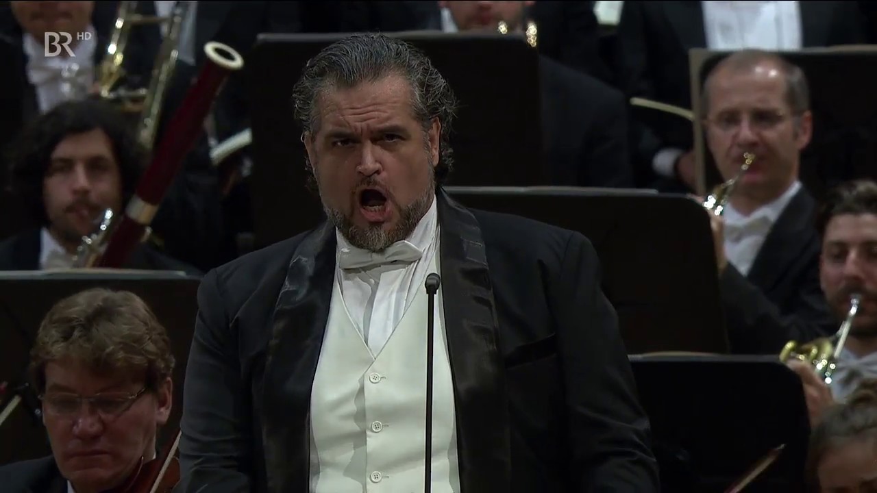 Riccardo Zanellato: "Confutatis maledictis" dal Requiem di G. Verdi, Muti, Monaco, Nov. 2017
