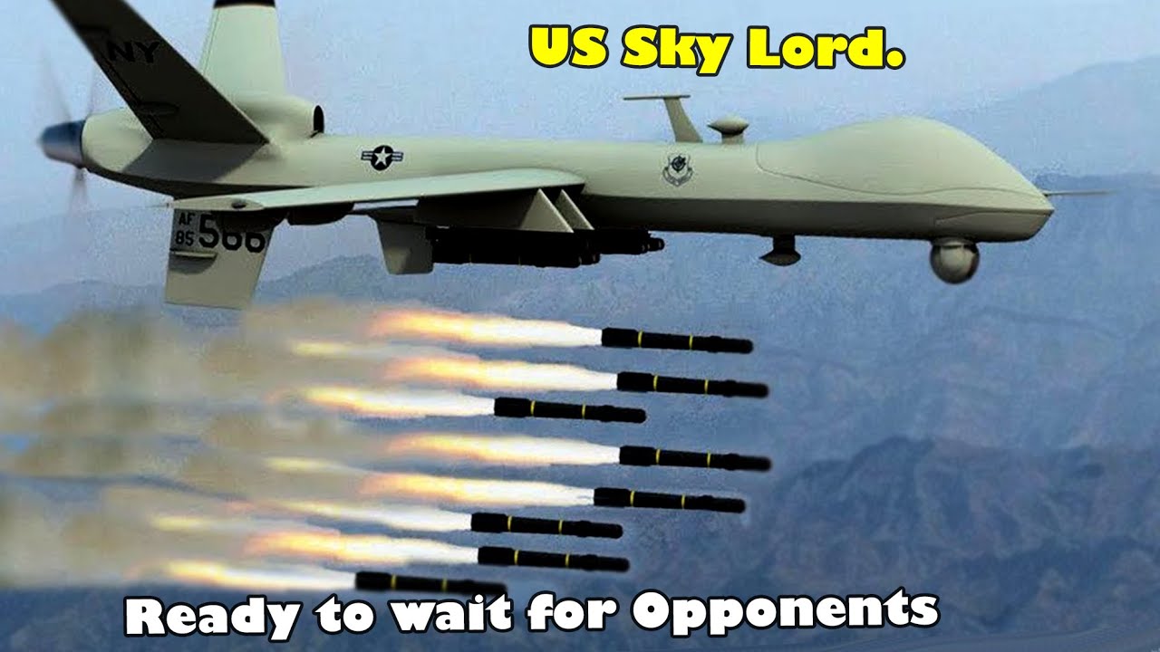 US Air Force tests jamming pod on MQ-9 drone