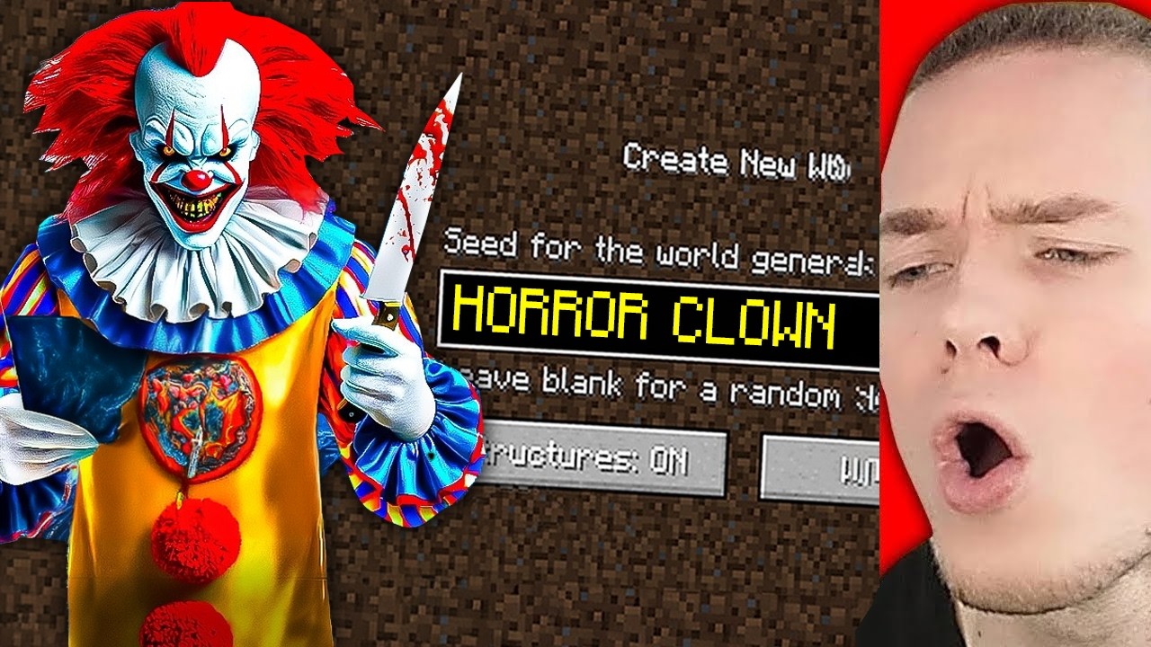 SPIELE NIEMALS den HORROR CLOWN in Minecraft... 😥