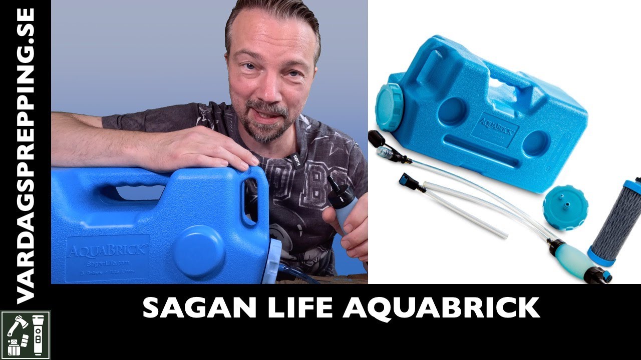Recension av Sagan Life Aquabrick Filter System