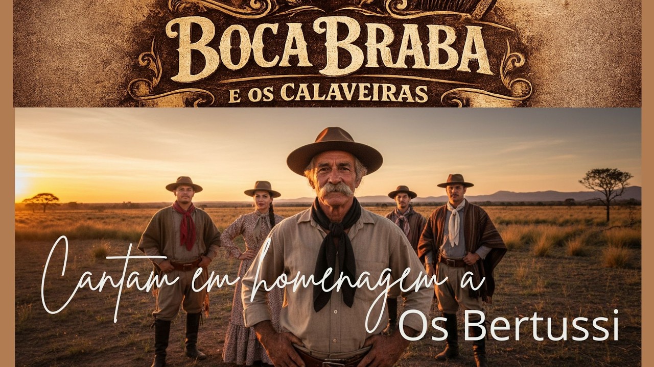 Porteira Velha   Os Bertussi - Boca Braba e os Calaveiras