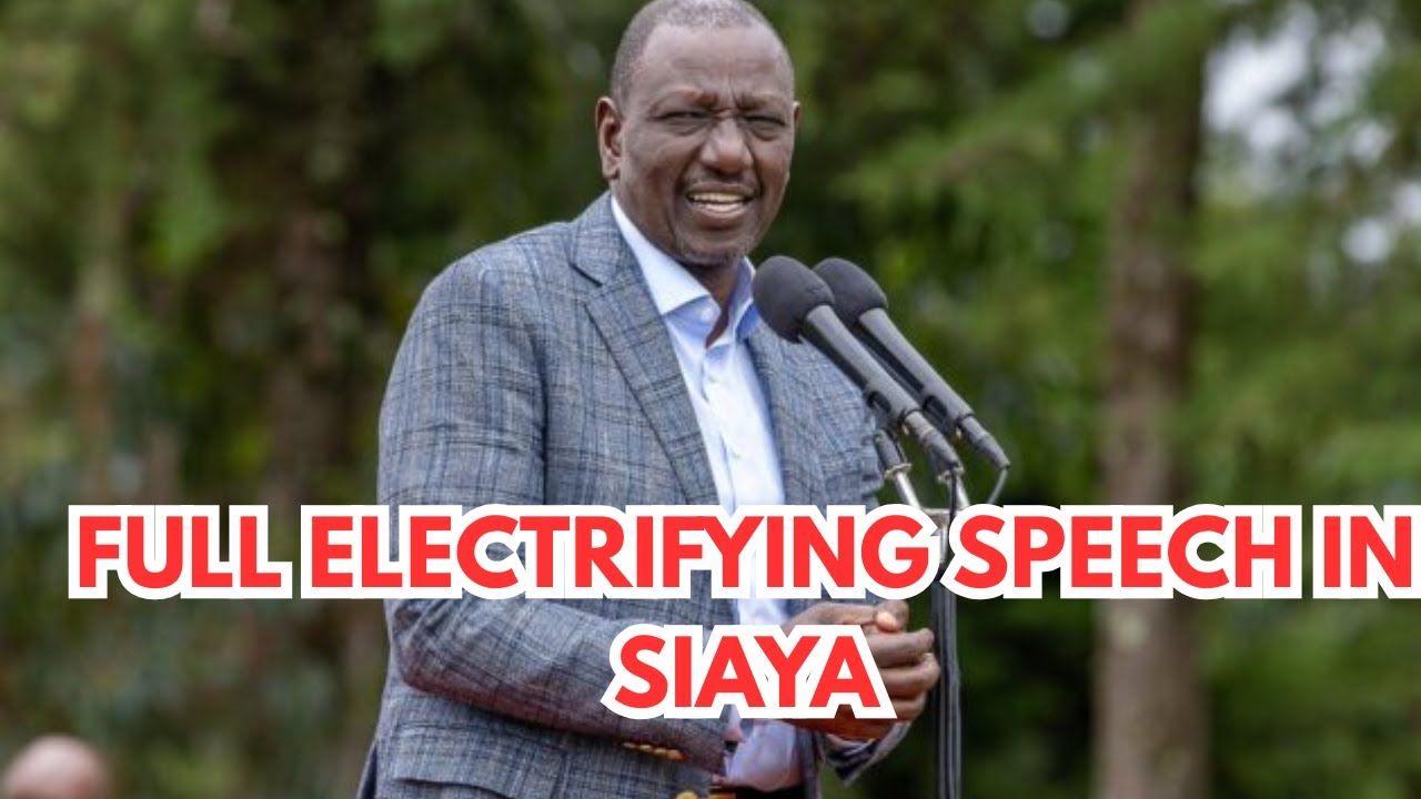 NO JOKES! PRESIDENT RUTO DELIVERS POWERFUL SPEECH AS HE DECLARES WAR AGAINST CORRUPTION!