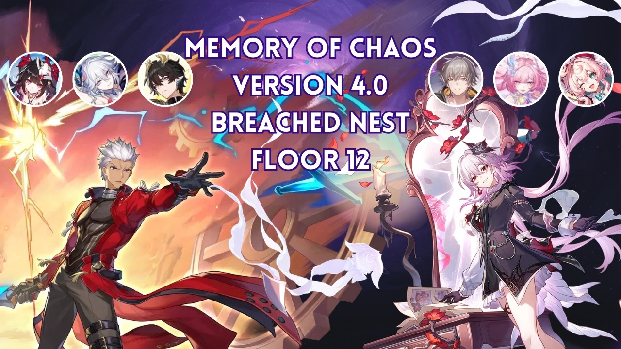 E0S1 Archer & E0S1 Yao Guang x Remembrance Team | Memory of Chaos 4.0 | Honkai: Star Rail