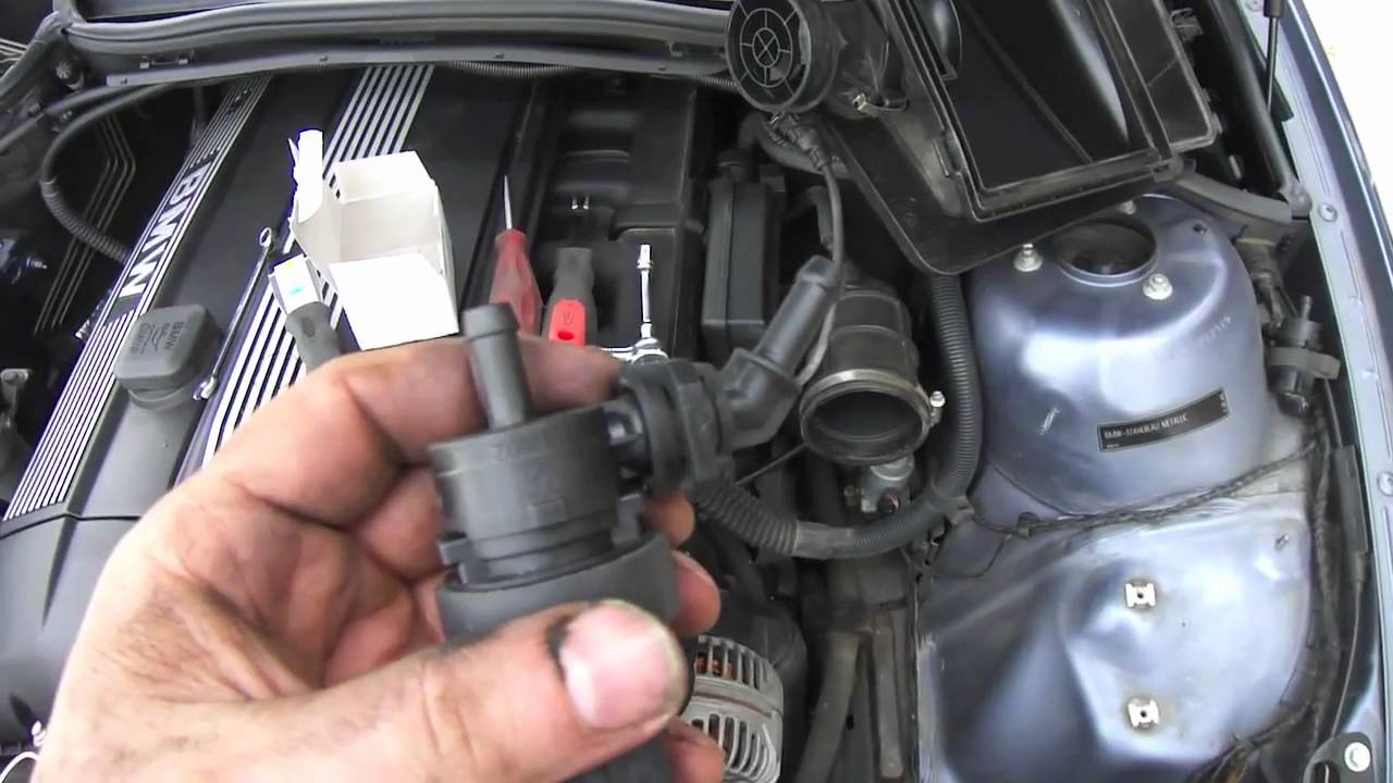 DIY EVAP Canister Purge Control Valve BMW