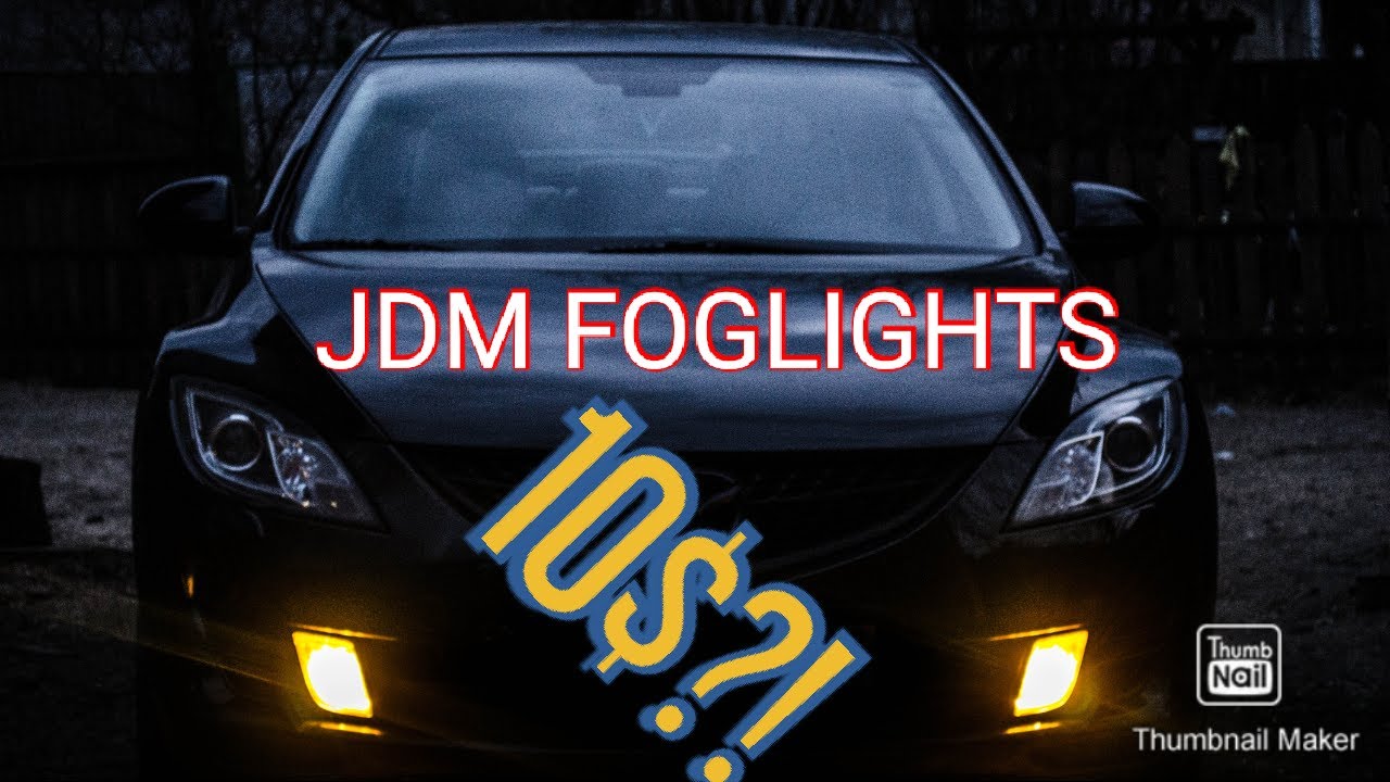 JDM FOGLIGHTS | MAZDA 6 GH | DEMON PROJECT | WRAPPING AND INSTALL
