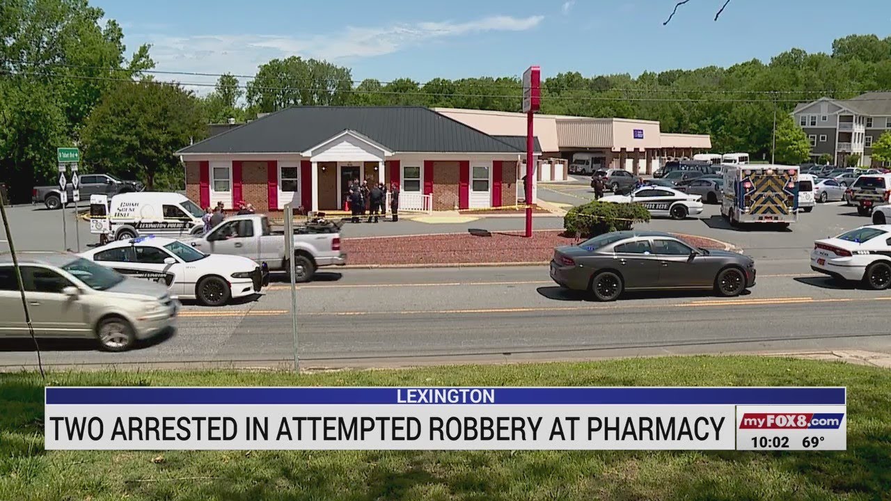 2 arrested after attempted pharmacy robbery in Lexington