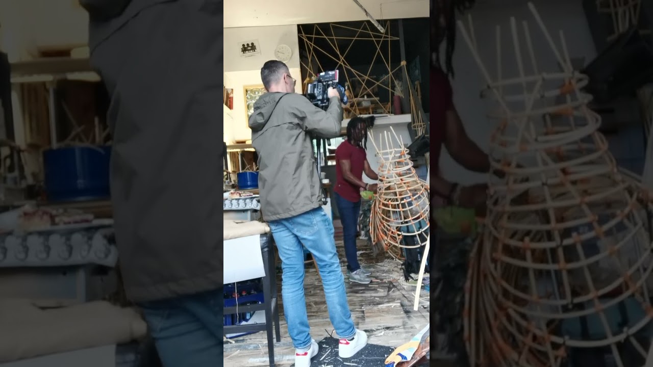 marionnettes géante fabrication