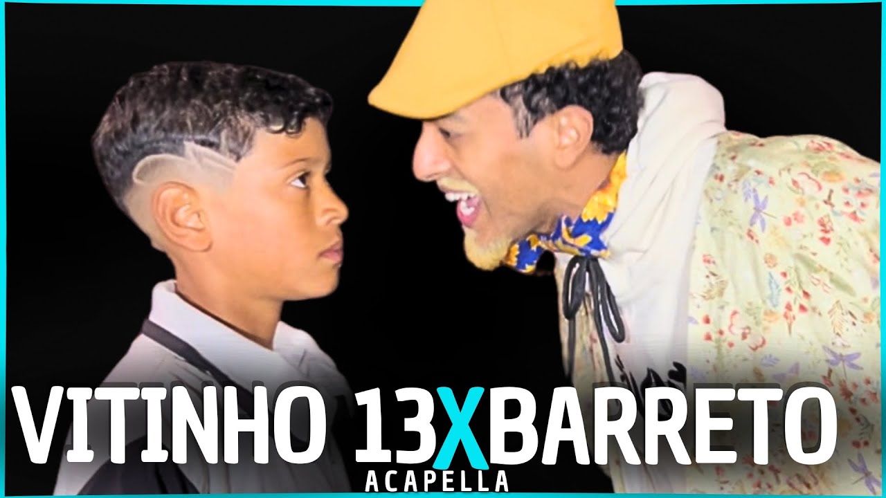 (CONFRONTO ABSURDO🔥🔥) VITINHO 13 X BARRETO | PRIMEIRA FASE | ACAPELLA | 97° | Batalha Da Linear